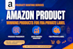 do amazon product hunting for amazon fba private label