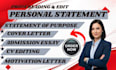 proofread your ucas personal statement and give feedback