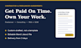 draft an independent contractor or freelancer agreement