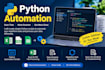 create python automation script , web scraping bots