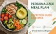 create a custom meal plan for weight loss and healthy eating