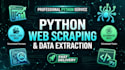 do web scraping, data extraction and python web crawler