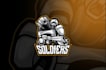 create a powerful veteran badge and emblem logo