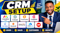 setup monday CRM close freshsales copper nimble nutshell thryv crmone act