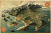 design fantasy map illustration isometric map