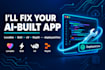 fix your lovable bolt or replit ai app and deploy it live