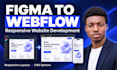 convert figma to responsive webflow website