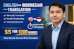 translate indonesian language services
