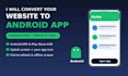 convert your website into a fast android app