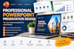 design or redesign powerpoint presentation slide company presentation
