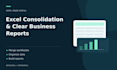consolidate excel files and prepare a clear report