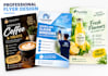 design professional flyers in canva
