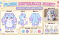 create plush toy reference sheet character design labubu mascot design