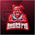 do incredible wonderful pig logo