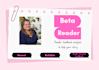 beta read your first draft manuscript