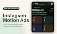 create a scroll stopping motion graphics ad for your instagram
