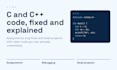 c and cpp programming assignments and debugging