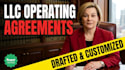 draft llc operating agreements, partnership deeds, and founder contracts