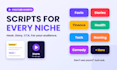 write engaging youtube shorts scripts with viral hooks