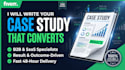 write a case study featuring evidence based results