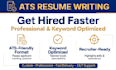 ats resume,CV and cover letters