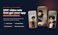 create ugc video ads for your ai app, saas or mobile app