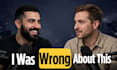 design youtube podcast and interview thumbnails