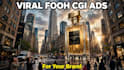 create a viral fooh cgi ad video for your brand or product
