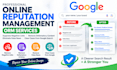 do online reputation management, ORM, services to suppress negative links