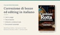 proofread and edit your italian text