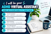 be your adhd virtual assistant and accountability partner
