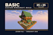 build custom minecraft spawns, lobbies and fantasy builds