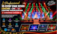 design 3d event stage lighting dmx cues lighting visualization christmas concert