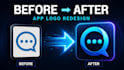 redesign your mobile app logo for android and ios
