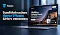 create framer scroll animations, hover effects and custom micro interactions