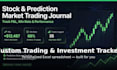 build a custom trading and investment tracker spreadsheet