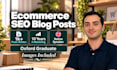 write an ecommerce blog post or article as your SEO content writer