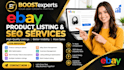 ebay listing, ebay lister, ebay SEO, ebay product listing