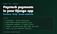 integrate paystack payments into your django app
