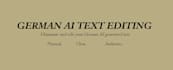humanize and edit your german ai generated text