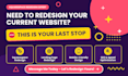 redesign squarespace website, landing page redesign, squarespace development