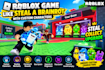 create  roblox game like steal a brainrot with custom characters