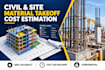 do professional quantity takeoff material takeoff, construction cost estimation