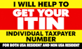 help get your itin individual taxpayer number