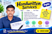 do neat handwritten assignment jobs
