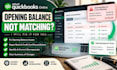 fix quickbooks online opening balance and reconciliation issues