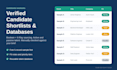 find qualified candidates and build a professional recruitment database
