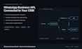 integrate whatsapp business API with your CRM and chatbot