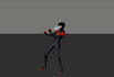 do a 3d game character animation with maya blender roblox