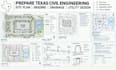 prepare texas civil engineering site plan grading drainage layout utility design
